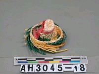 藏品(草編童玩帽)的圖片